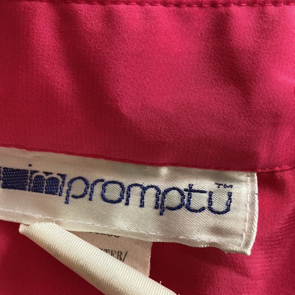 Vintage pink Impromptu Mandarin neck blouse - Picture 7 of 8